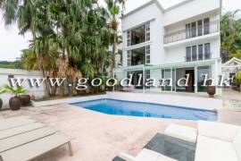 西貢半山獨立別墅 泳池花園海景