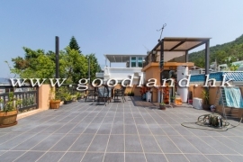 【清水灣海景村屋出售】天台・實用家庭佈局
